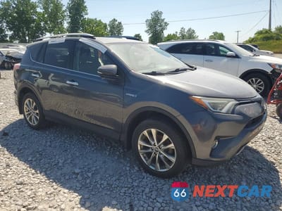 Czwarte zdjęcie samochodu z boku: 2018 TOYOTA RAV4 HYBRID LIMITED AWD VIN:JTMDJREV1JD190618 - miniatura