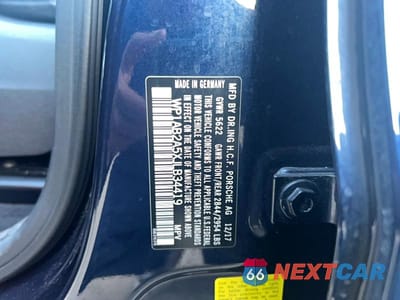 Zdjęcie 10 z 10 samochodu: 2018 PORSCHE MACAN S VIN:WP1AB2A5XJLB34419 - miniatura