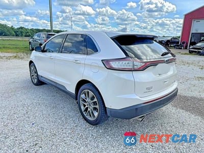 Trzecie zdjęcie samochodu z tyłu: 2018 FORD EDGE TITANIUM VIN:2FMPK3K90JBB48344 - miniatura