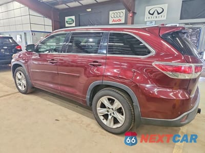 Drugie zdjęcie samochodu z przodu: 2014 TOYOTA HIGHLANDER LIMITED VIN:5TDDKRFH1ES008917 - miniatura