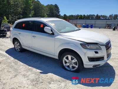 Czwarte zdjęcie samochodu z boku: 2014 AUDI Q7 PREMIUM PLUS VIN:WA1LMAFE7ED018502 - miniatura