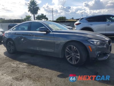 Czwarte zdjęcie samochodu z boku: 2019 BMW 430I GRAN COUPE VIN:WBA4J1C53KBM15412 - miniatura