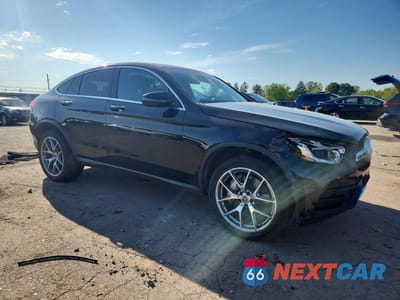 Czwarte zdjęcie samochodu z boku: 2023 MERCEDES-BENZ GLC COUPE 300 4MATIC VIN:W1N0J8EB8PG159557 - miniatura