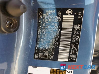 Zdjęcie 13 z 13 samochodu: 2004 TOYOTA PRIUS BASE VIN:JTDKB20U540093279 - miniatura
