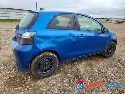 Trzecie zdjęcie samochodu z tyłu: 2007 TOYOTA YARIS BASE VIN:JTDJT923875125588 - miniatura