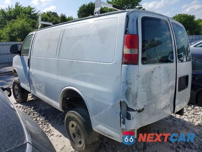 Drugie zdjęcie samochodu z przodu: 2013 CHEVROLET EXPRESS 2500 CARGO DELIVERY VAN VIN:1GCWGFCG6D1128079 - miniatura