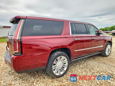 Trzecie zdjęcie samochodu z tyłu: 2017 CADILLAC ESCALADE ESV PLATINUM VIN:1GYS4KKJ9HR130570 - miniatura