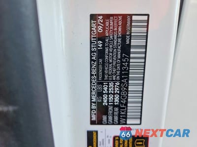 Zdjęcie 12 z 12 samochodu: 2025 MERCEDES-BENZ E 350 VIN:W1KLF4GB9SA113457 - miniatura