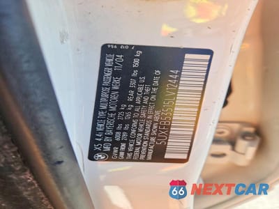 Zdjęcie 13 z 13 samochodu: 2005 BMW X5 4.4I VIN:5UXFB53515LV12444 - miniatura