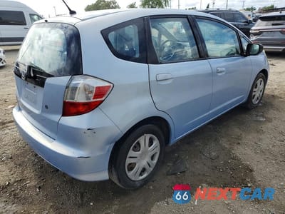 Trzecie zdjęcie samochodu z tyłu: 2009 HONDA FIT VIN:JHMGE882X9S060565 - miniatura