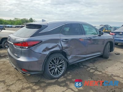 Trzecie zdjęcie samochodu z tyłu: 2022 LEXUS RX 350 F SPORT VIN:2T2YZMDA2NC309187 - miniatura