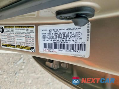 Zdjęcie 12 z 12 samochodu: 2005 TOYOTA COROLLA CE VIN:1NXBR32E45Z478412 - miniatura