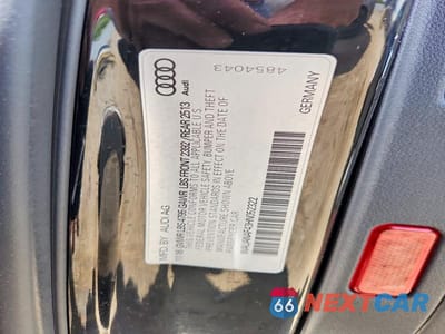 Zdjęcie 12 z 12 samochodu: 2017 AUDI A4 PREMIUM VIN:WAUANAF43HN052322 - miniatura