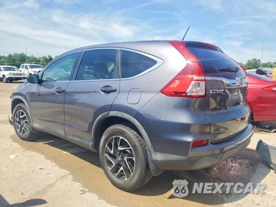 Drugie zdjęcie samochodu z przodu: 2016 HONDA CR-V SE VIN:5J6RM4H40GL093082 - miniatura