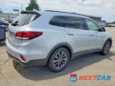 Trzecie zdjęcie samochodu z tyłu: 2017 HYUNDAI SANTA FE SE VIN:KM8SMDHF3HU170642 - miniatura