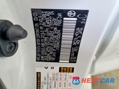 Zdjęcie 13 z 13 samochodu: 2023 TOYOTA COROLLA HYBRID LE VIN:JTDBDMHE1P3006094 - miniatura