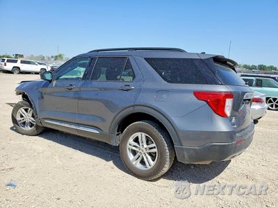 Drugie zdjęcie samochodu z przodu: 2021 FORD EXPLORER XLT VIN:1FMSK8DH4MGB87138 - miniatura