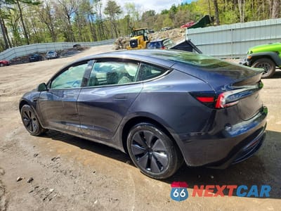 Drugie zdjęcie samochodu z przodu: 2025 TESLA MODEL 3 VIN:5YJ3E1EB1SF060467 - miniatura