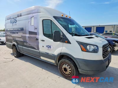 Czwarte zdjęcie samochodu z boku: 2018 FORD TRANSIT T-350 HD VIN:1FTBF4XV0JKB05241 - miniatura