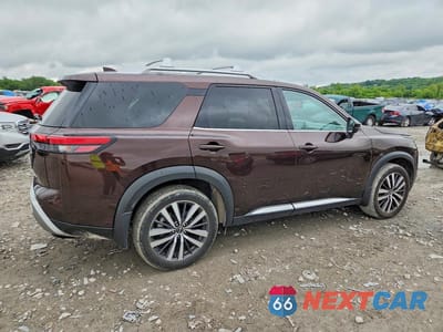 Trzecie zdjęcie samochodu z tyłu: 2022 NISSAN PATHFINDER PLATINUM VIN:5N1DR3DK3NC201591 - miniatura