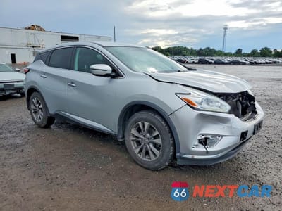 Czwarte zdjęcie samochodu z boku: 2017 NISSAN MURANO S VIN:5N1AZ2MH9HN190686 - miniatura