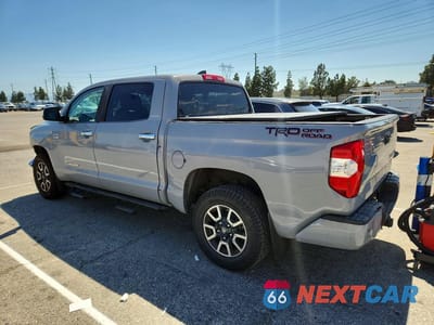 Drugie zdjęcie samochodu z przodu: 2021 TOYOTA TUNDRA CREWMAX LIMITED VIN:5TFFY5F12MX289296 - miniatura