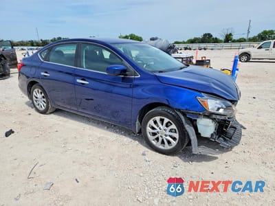 Czwarte zdjęcie samochodu z boku: 2019 NISSAN SENTRA SV VIN:3N1AB7AP0KY454022 - miniatura