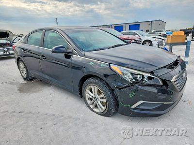 Czwarte zdjęcie samochodu z boku: 2016 HYUNDAI SONATA SE VIN:5NPE24AF3GH375758 - miniatura