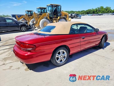 Trzecie zdjęcie samochodu z tyłu: 2000 CHRYSLER SEBRING JX VIN:3C3EL45H3YT260947 - miniatura