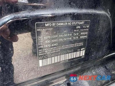 Zdjęcie 10 z 10 samochodu: 2019 MERCEDES-BENZ GLA 250 VIN:WDCTG4EB6KU007843 - miniatura