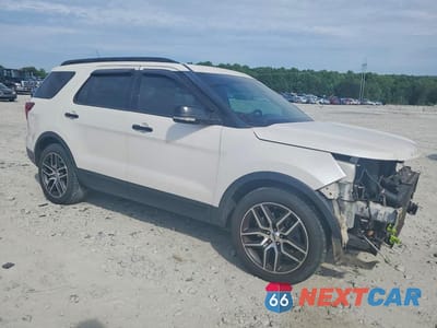 Czwarte zdjęcie samochodu z boku: 2018 FORD EXPLORER SPORT VIN:1FM5K8GT3JGB51434 - miniatura