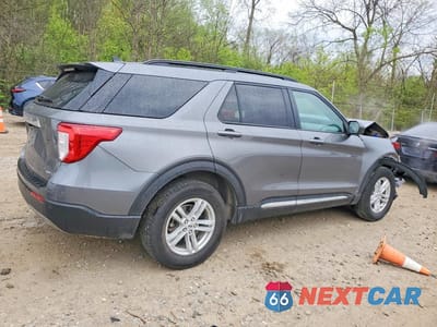 Trzecie zdjęcie samochodu z tyłu: 2023 FORD EXPLORER XLT VIN:1FMSK8DH6PGB10596 - miniatura