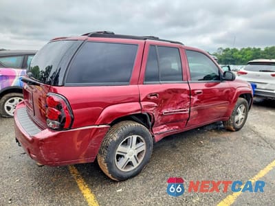 Trzecie zdjęcie samochodu z tyłu: 2007 CHEVROLET TRAILBLAZER LT VIN:1GNDS13S772226489 - miniatura