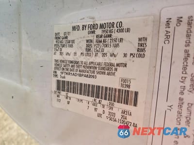 Zdjęcie 12 z 12 samochodu: 2011 FORD RANGER VIN:1FTKR1AD1BPA82093 - miniatura