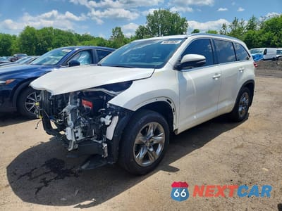 2019 TOYOTA HIGHLANDER LIMITED PLATINUM 5TDDZRFH4KS995066 - główne zdjęcie licytacji z USA - miniatura