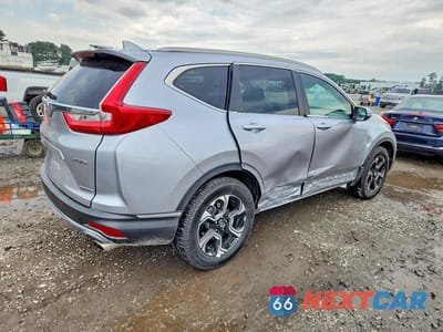 Trzecie zdjęcie samochodu z tyłu: 2019 HONDA CR-V TOURING VIN:7FARW2H98KE015620 - miniatura