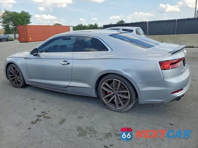 Drugie zdjęcie samochodu z przodu: 2018 AUDI S5 PREMIUM PLUS VIN:WAUP4AF54JA017047 - miniatura