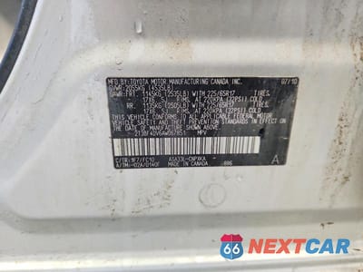 Zdjęcie 13 z 13 samochodu: 2010 TOYOTA RAV4 BASE VIN:2T3BF4DV6AW067851 - miniatura