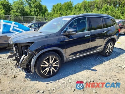 2019 HONDA PILOT TOURING 5FNYF6H97KB087889 - główne zdjęcie licytacji z USA - miniatura