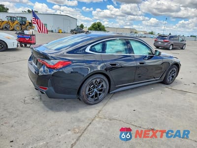 Trzecie zdjęcie samochodu z tyłu: 2024 BMW I4 EDRIVE 35 VIN:WBY43AW07RFS74584 - miniatura