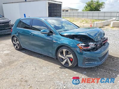 Czwarte zdjęcie samochodu z boku: 2019 VOLKSWAGEN GTI S VIN:3VW6T7AUXKM001987 - miniatura