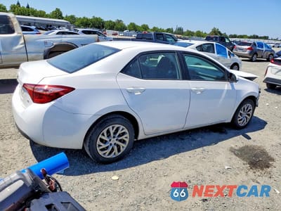Trzecie zdjęcie samochodu z tyłu: 2019 TOYOTA COROLLA LE VIN:2T1BURHE0KC186181 - miniatura