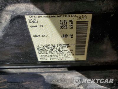 Zdjęcie 12 z 12 samochodu: 2014 NISSAN ALTIMA 2.5 VIN:1N4AL3AP6EC152692 - miniatura