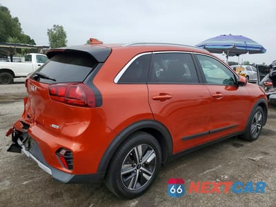Trzecie zdjęcie samochodu z tyłu: 2022 KIA NIRO LXS SPECIAL EDITION VIN:KNDCB3LC2N5545707 - miniatura