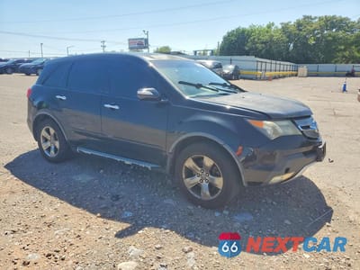 Czwarte zdjęcie samochodu z boku: 2007 ACURA MDX SPORT VIN:2HNYD28587H509109 - miniatura