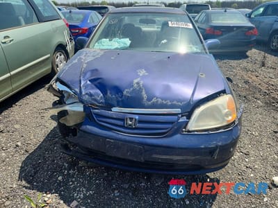 Piąte zdjęcie samochodu w środku: 2002 HONDA CIVIC EX VIN:2HGES26882H586715 - miniatura