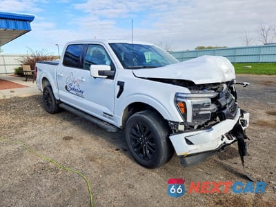 Czwarte zdjęcie samochodu z boku: 2025 FORD F150 LARIAT VIN:1FTFW5LD1SFA12663 - miniatura