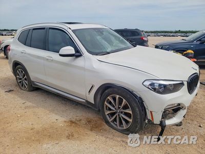 Czwarte zdjęcie samochodu z boku: 2019 BMW X3 SDRIVE30I VIN:5UXTR7C56KLF29359 - miniatura