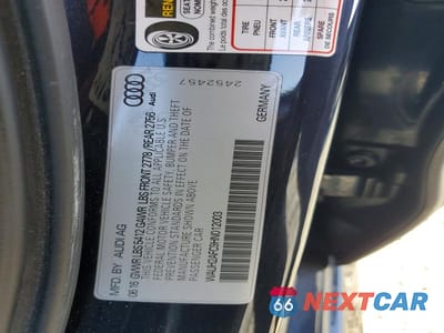 Zdjęcie 13 z 13 samochodu: 2017 AUDI A6 PRESTIGE VIN:WAUH2AFC9HN012003 - miniatura