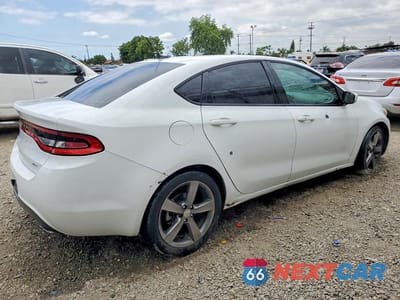 Trzecie zdjęcie samochodu z tyłu: 2016 DODGE DART GT VIN:1C3CDFEB8GD538936 - miniatura